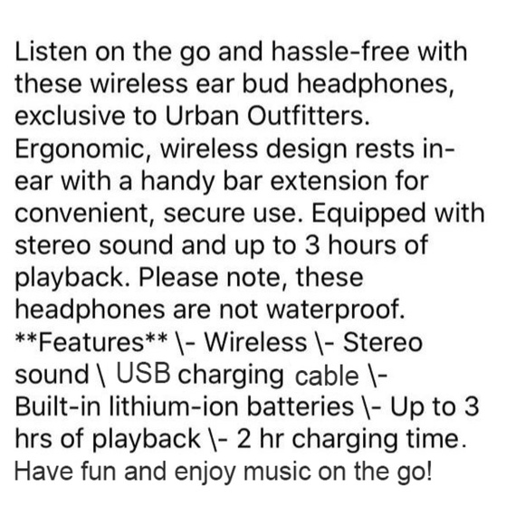 Red In-Earphones - NEW - Picture 7 of 7